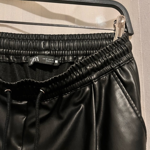 *3 FOR 1* ZARA Leather Pants - Picture 7 of 8
